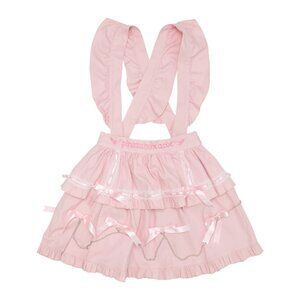 NEW ACDC RAG X Pinktaho Kiss Kill Pink Lolita Suspender Skirt